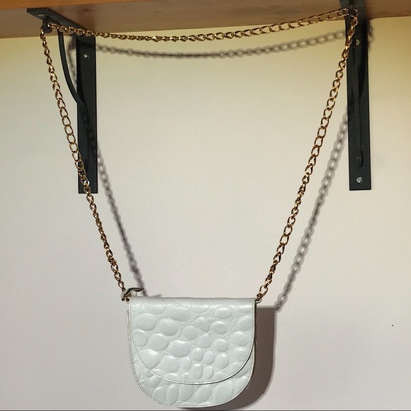 VINTAGE Joan & David calf skin faux croc purse - Picture 5 of 5